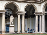 nachdenklich, Mailand,Pinacoteca di Brera